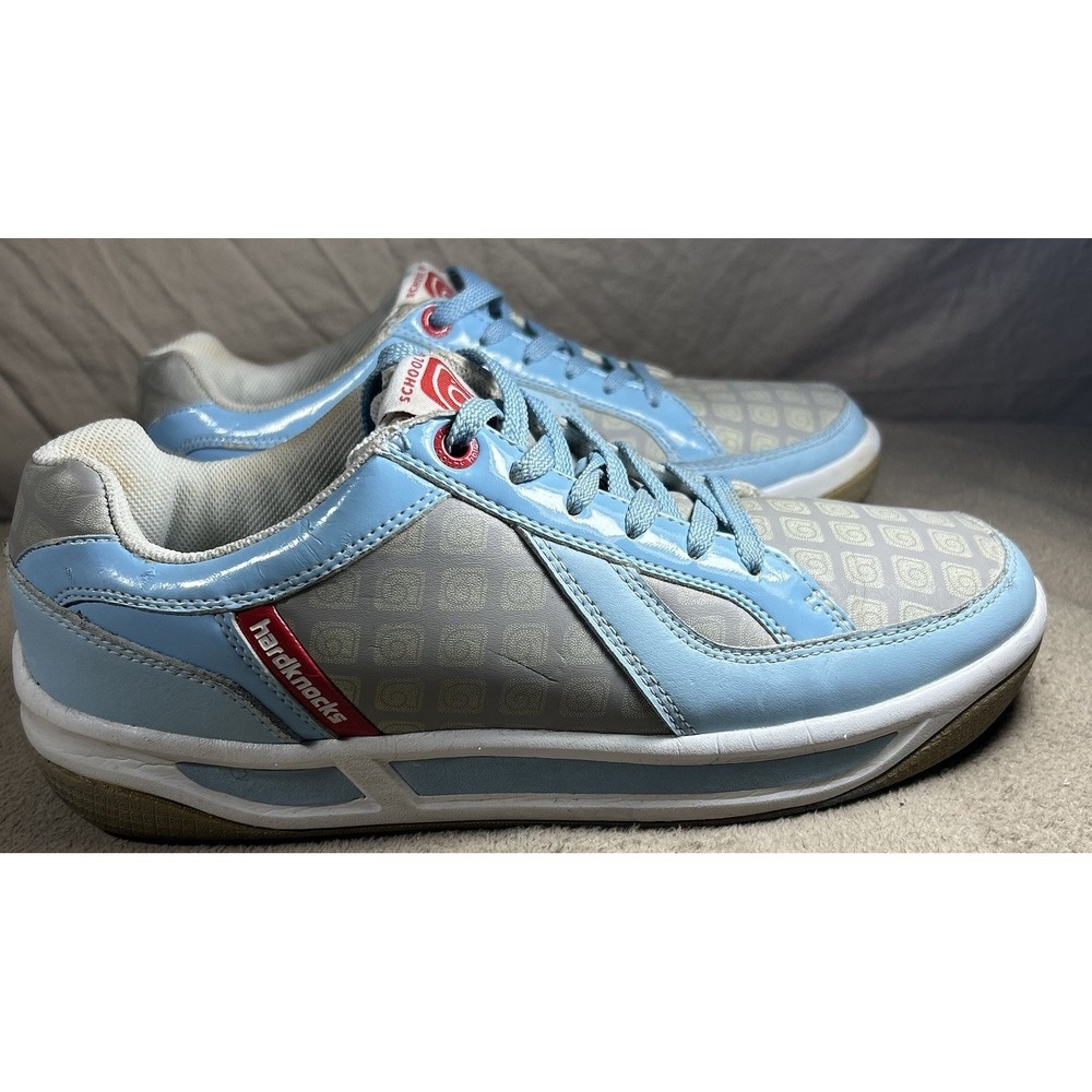 School of Hard Knocks Repo Shoes Mens 11 Blue Gray Y2K Streetwear Sneakers